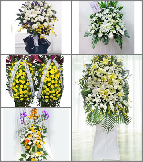 天津蓟州区孙各庄乡隆福寺村白事花篮预定